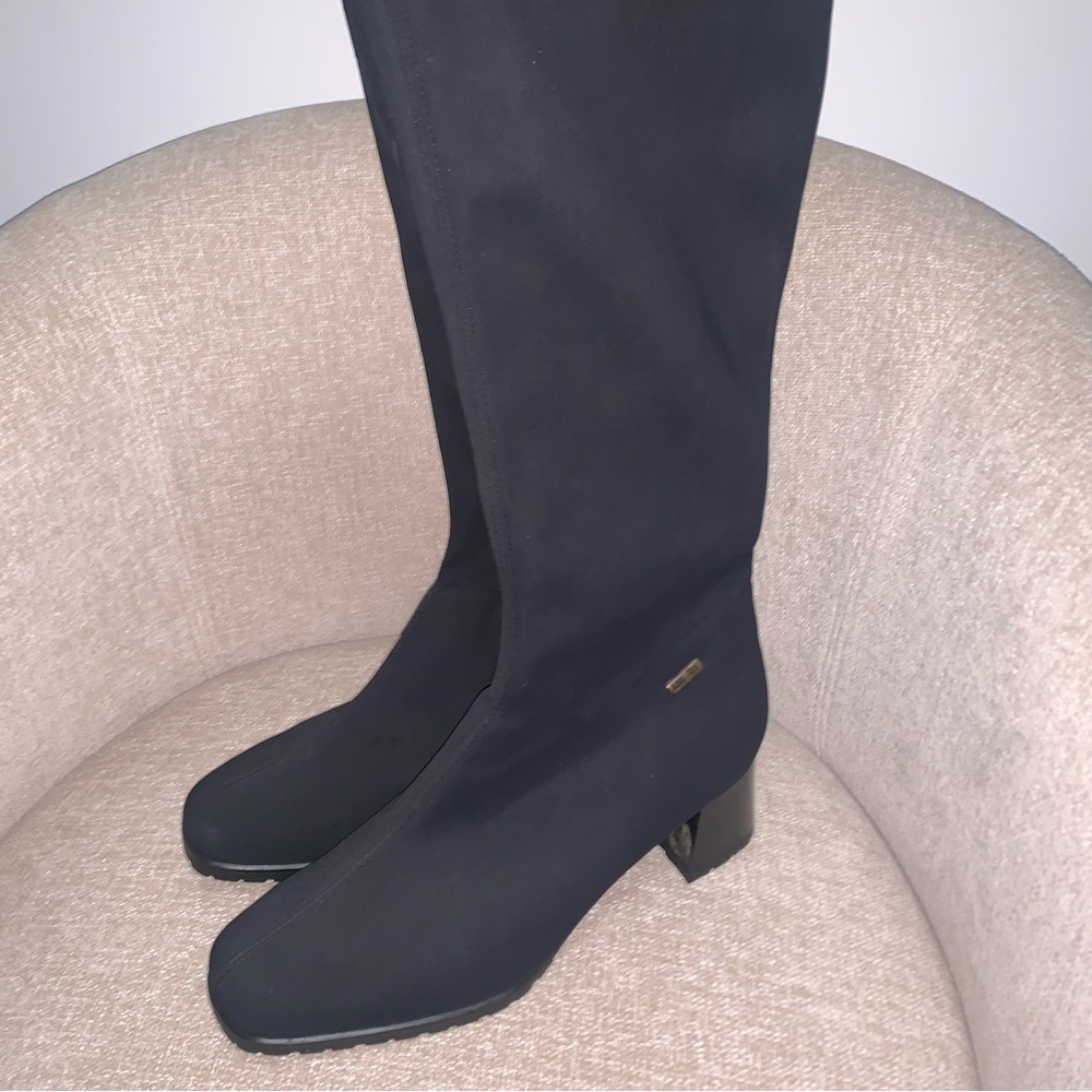 New Ara Gore-Tex Black Knee high Boots waterproof Size US 7, UK 5.5, EU 38